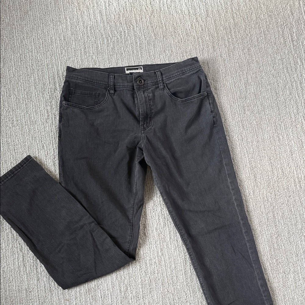 Travis Matthew  Dark Gray Men's Straight Leg Jeans